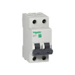 INTERRUPTOR TERMOMAGNETICO EASY9 DE 2X20 AMP.10/6KA 230/400 SCHNEIDER ELECTRIC EZ9F56220