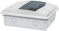 TABLERO DE 8 POLOS EMPOTRABLE IP40 VENTANA TRANSPARENTE BM8PT IDE - Imagen 4