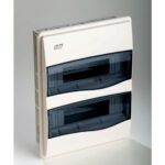 TABLERO DE 24 POLOS EMPOTRABLE IP40 VENTANA TRANSPARENTE BM24PT IDE - Imagen 2