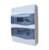 TABLERO DE 24 POLOS ADOSABLE IP40 VENTANA TRANSPARENTE BV24PT IDE